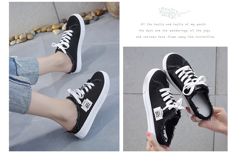 SLIDES - Fashionable and comfortable Canvas Sneakers