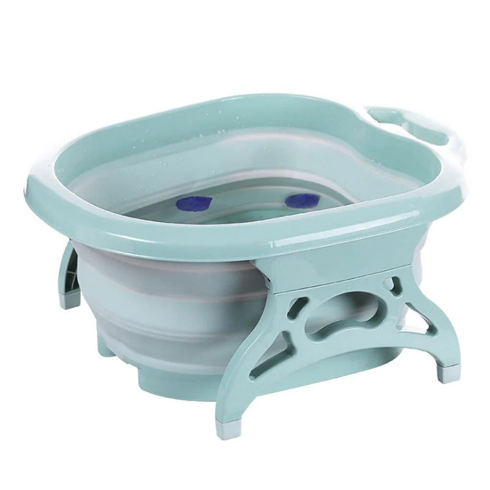 Portable Folding Foot Tub with Massage Balls