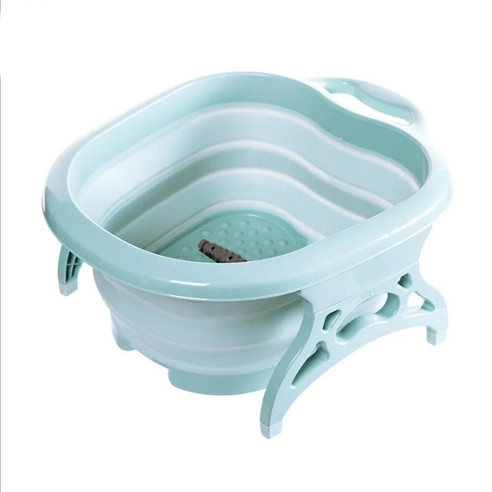 Portable Folding Foot Tub with Massage Balls