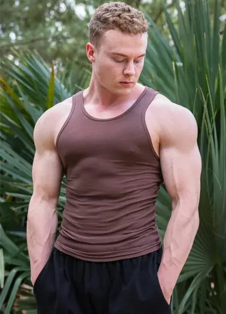 Summer Knitted Men's Tank