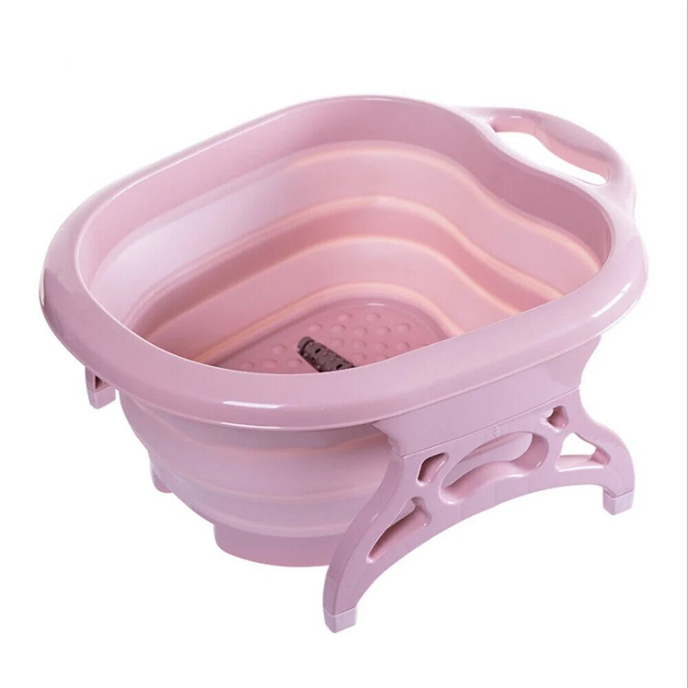 Portable Folding Foot Tub with Massage Balls