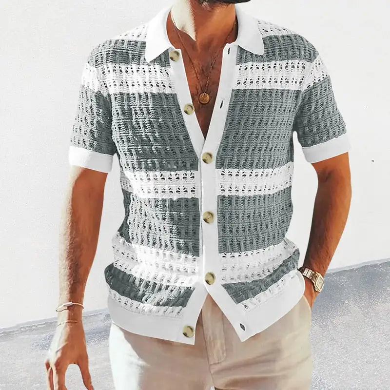 Men's Knitted Cardigan