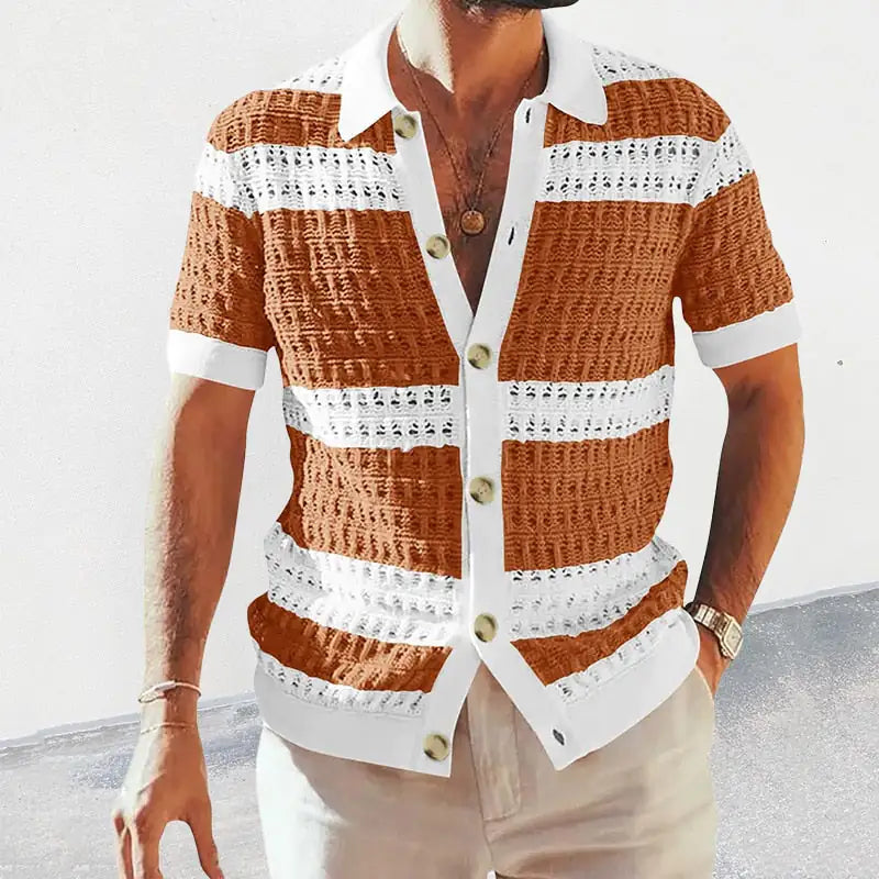 Men's Knitted Cardigan
