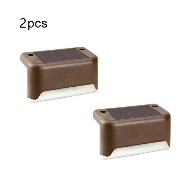 Solar Landscape Step Deck Lights