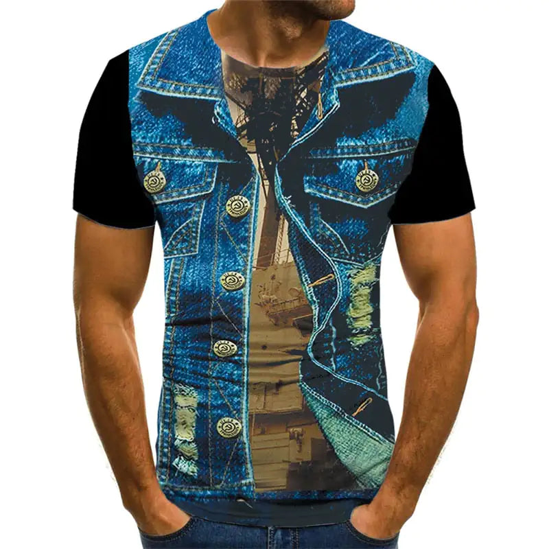 Jacket Suit T-Shirt