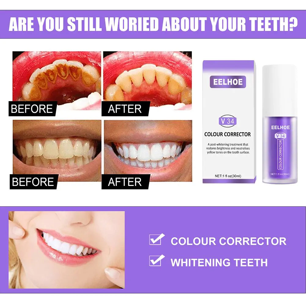 Teeth Colour Corrector Toothpaste