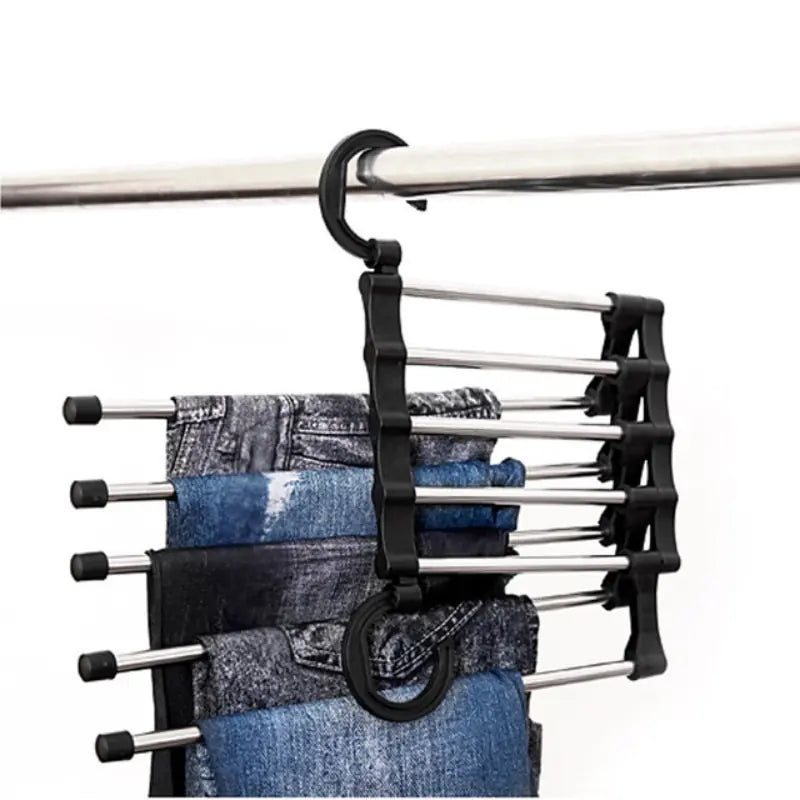 5 in 1 Stainless Steel Closet Rack