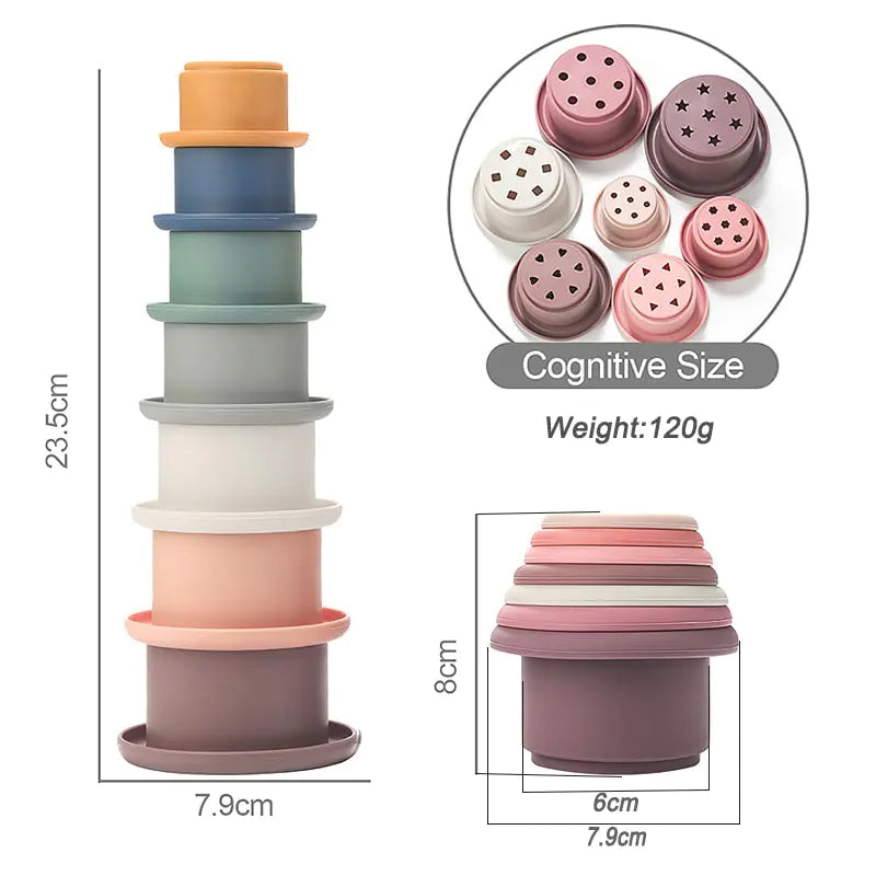 Baby Soft Stacking Cups