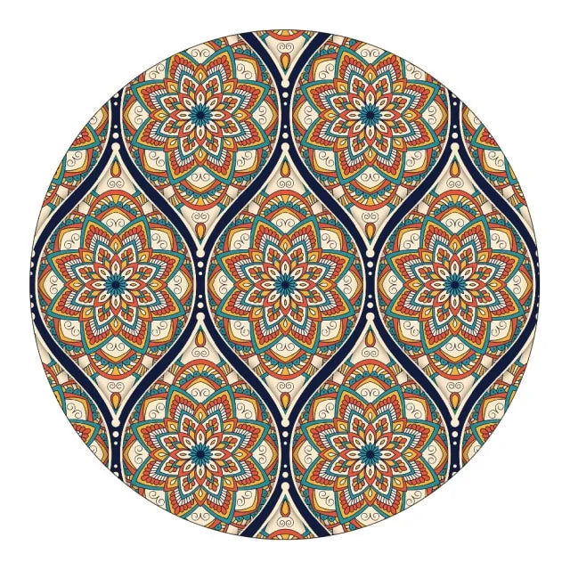Mandala-Style Rug