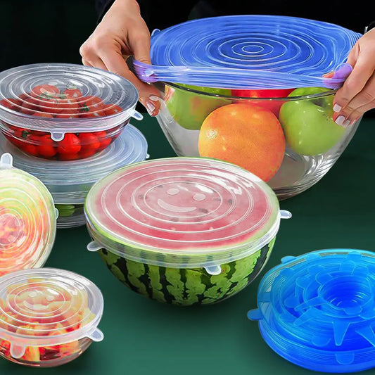 Reusable Silicone Stretch Lids