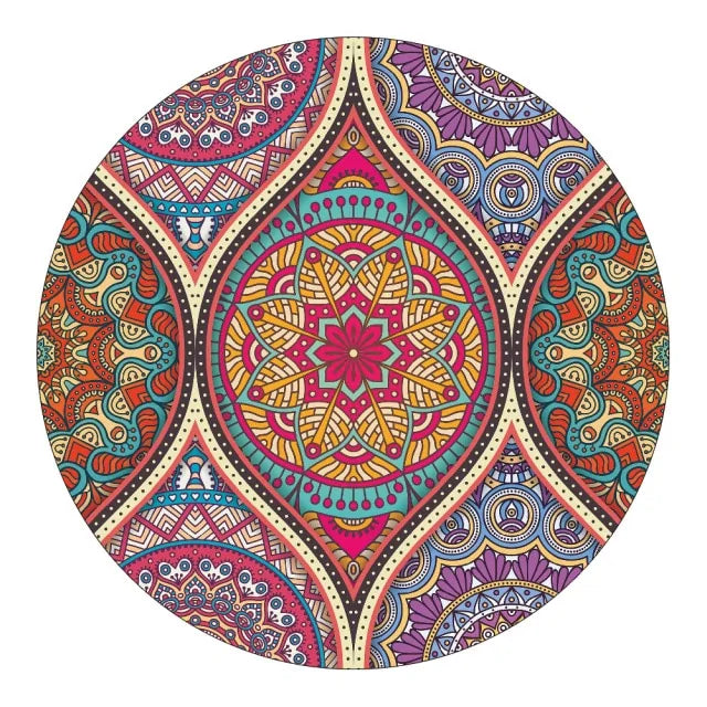 Mandala-Style Rug