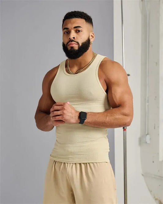 Summer Knitted Men's Tank