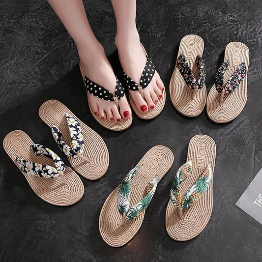 Weave Beach Flip-Flops